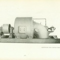 A Trump Company Turbine with a  Woodward Governor standard size 2 water wheel governor